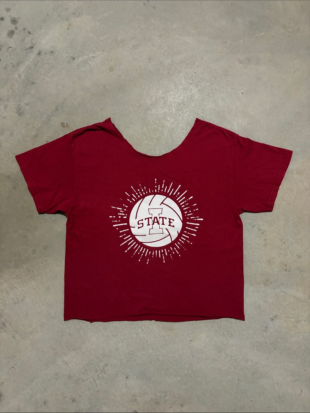 Iowa State Cyclones Crop Top Shirt